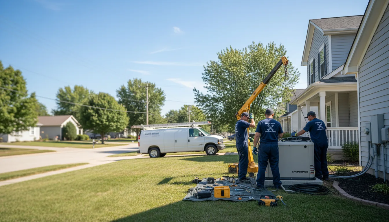 Generator Installation in Muskegon, MI near me